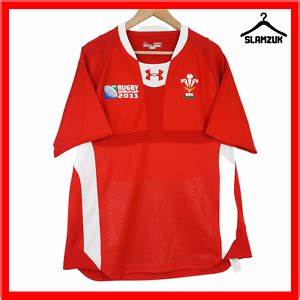 Wales Rugby Shirt Under Armour Xl Home Jersey World Cup 2011 Wru Braint