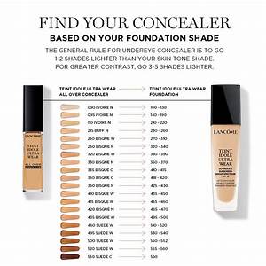Lancome Concealer Color Chart My Girl