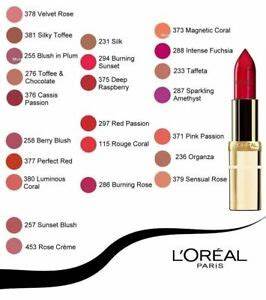L 39 Oreal Color Riche Lipstick Choose You Shade Ebay