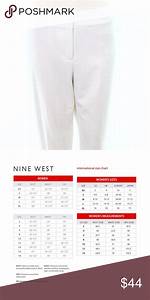 Nine West White Slim Ankle Dress Pants Size 10 Ankle Dress Pants
