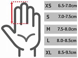 Measuring Cycling Gloves Sizing Charts Handske Gloves