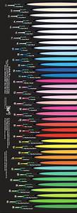 Beadbag Colour Charts
