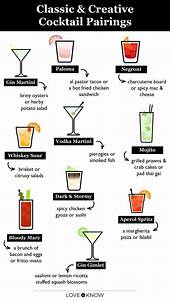 Cocktail Food Pairing Chart To Tempt Your Tastebuds Lovetoknow Prawn