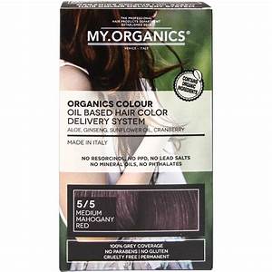 Buy My Organics Organic Hair Colour 5 5 Mahogany Red Online At Chemist