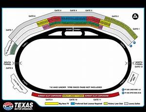 Nascar Seating Charts Race Track And Speedway Maps