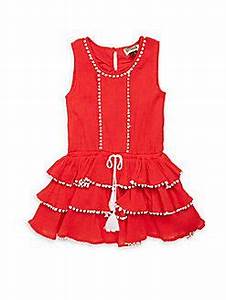  Catalou Little Girl 39 S Girl 39 S Carnation Cinched Dress Girl