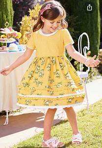 Matilda Stay Golden Yellow Polka Dot Floral Dress Size 6 Ebay