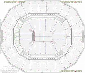 Louisville Kfc Yum Center Seating Chart Detailed Seat Row Numbers