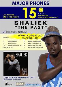 Shaliek The Past 15 On Mediabase And Nielson Bds Urban Ac Chart
