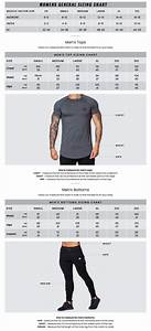 Size Charts Muscle Nation