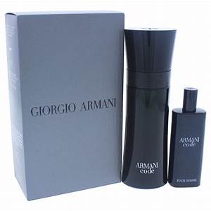 Giorgio Armani Code Cologne Travel Set For Men Walmart Com