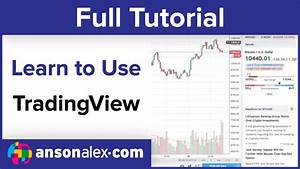 how to use tradingview charts tutorial youtube