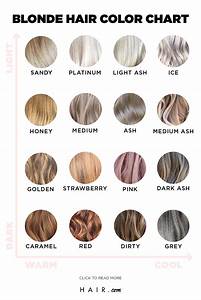 Ash Blond Hair Color Chart