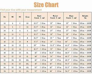 Ylistyle Standard Size Chart Etsy Dress Size Chart Women Size