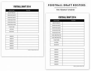  Football Roster Sheet Free Download Aashe