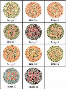 Types Of Ishihara Image That Is Used In The Testing Method Download