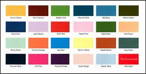Colour Chart Mary Wear Wp