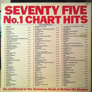Seventy Five No 1 Chart Hits Vinyl Lp Compilation Discogs