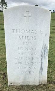 Thomas Edward Spiers 1939 2017 Find A Grave Memorial
