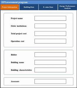 project information tab for the bim epas download scientific diagram