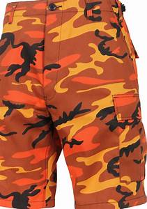 Shortsit Savage Orange Camo Bdu Army Leatherheaven Com Verkkokauppa