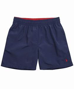 Lyst Polo Ralph Navy Swimming Shorts In Blue For Men