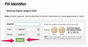 How To Locate The Name Of An Unidentified Pill By Using The Drugs Com