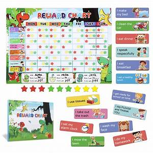 Buy Reward Chart For Kids Magnetic Responsibility Chore Chart For