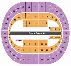 Portland Veterans Memorial Coliseum Tickets Seating Chart