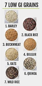 A List Of Healthy Low Glycemic Whole Grains Such As Barley Black Rice