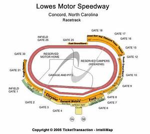 Charlotte Motor Speedway Tickets And Charlotte Motor Speedway Seating
