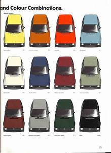 View Topic Mk1 Colour Combinations Available The Mk1 Golf Owners Club