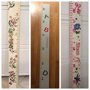 Child 39 S Custom Growth Charts Growth Chart Ruler Wooden Growth Chart