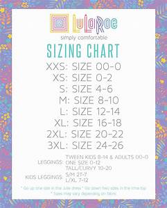 Lularoe Cami Size Chart