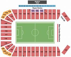 Toyota Stadium Seating Chart And Maps Frisco