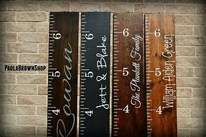 Personalized Growth Chart Wooden Growth Chart Height Chart Etsy