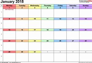 Calendar January 2018 Uk Bank Holidays Excel Pdf Word Templates