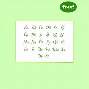 Alphabet Chart For Kids Without Pictures It 39 S A Fun Way For Kids To