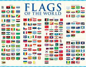 Product Flags Of The World Chart Stationery School Essentials
