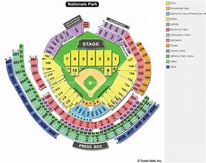 nationals park seating chart concert tutorial pics