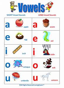 Free Printable Vowel Chart Printable Word Searches