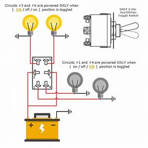 8 Pin Toggle Switch Wiring Diagram