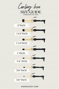 The Ultimate Curling Iron Size Guide For All Hair Lengths Haiirology