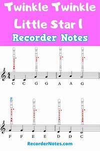 Simple Recorder Note Chart Rilotheme