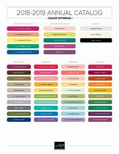 New 2018 Stampin 39 Up Color Family Labels Color Coach Patty Stamps