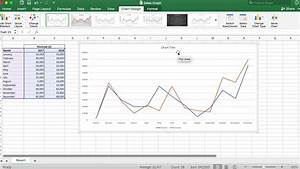 How To Create A Chart Comparing Two Sets Of Data Excel Tutorial