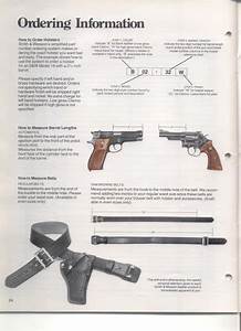 1978 S W Leather Catalog And Holster Fit Chart