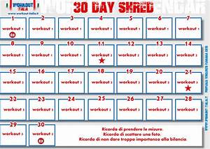 30 Day Shred Level 2 Calories Burned Likosmojo