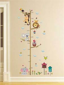 Animal Height Chart Wall Sticker Check Out This Animal Height Chart