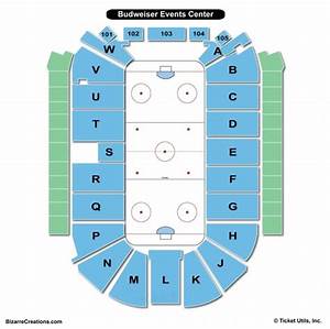 Budweiser Event Center Seating Chart With Seat Numbers